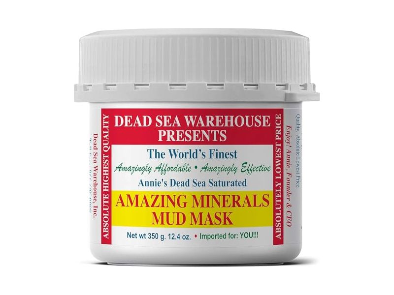 Dead Sea Warehouse Amazing Minerals Mud Mask, 12.4 oz/350 g