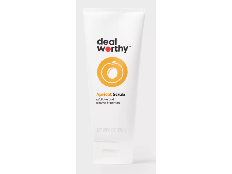 Deal Worthy Apricot Scrub, 6 oz/170 g