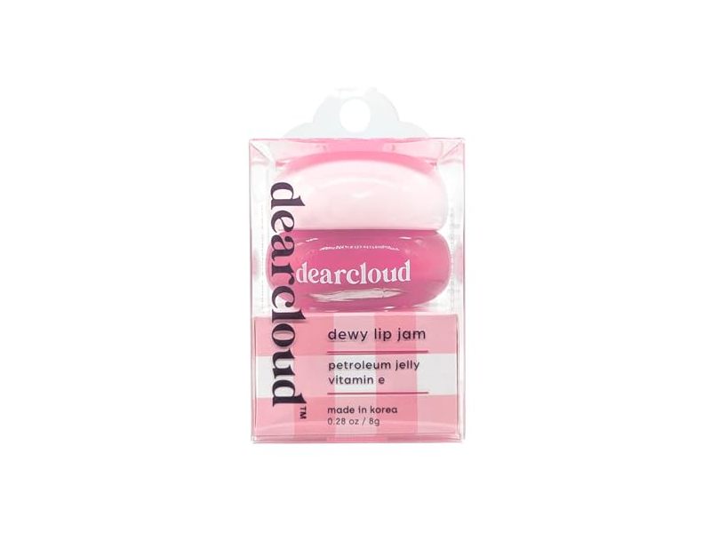 Dearcloud Dewy Lip Jam, Strawberry, 0.28 oz/8 g
