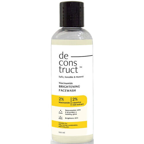 Niacinamide Brightening Face Wash - 2% Niacinamide + 2% Licorice Root Extract