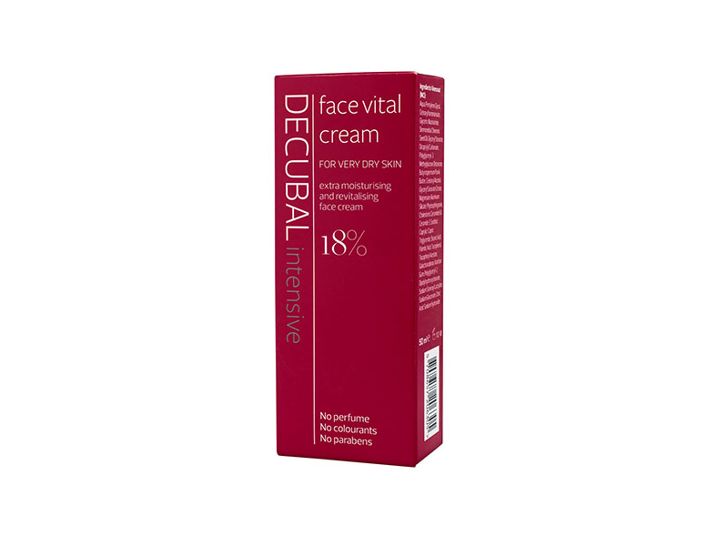 Decubal Intensive Face Vital Cream, 50 mL