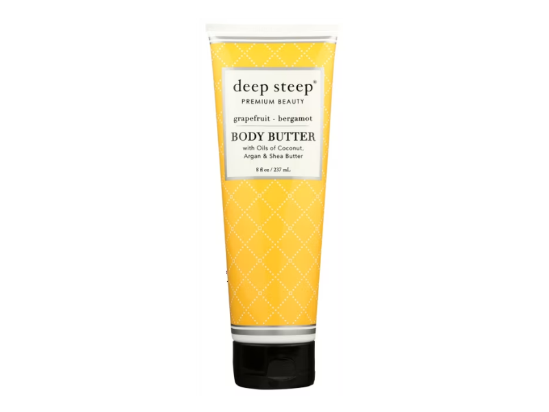 Deep Steep Body Butter, Grapefruit & Bergamot, 8 fl oz/237 mL