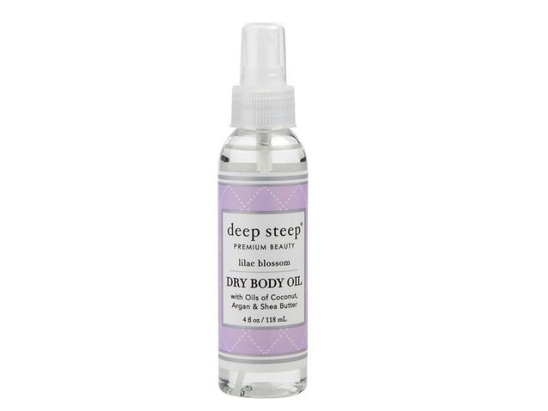 Deep Steep Dry Body Oil, Lilac Blossom, 4 fl oz/118 mL
