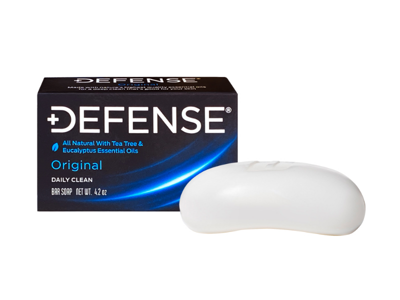 Defense Daily Clean Bar Soap, Original, 4.2 oz, Pack Of 2