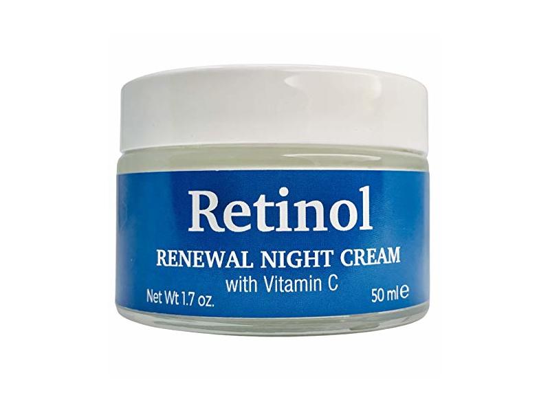 Delfanti Milano Retinol Night Cream, Vitamin C, 1.7 oz/50 mL