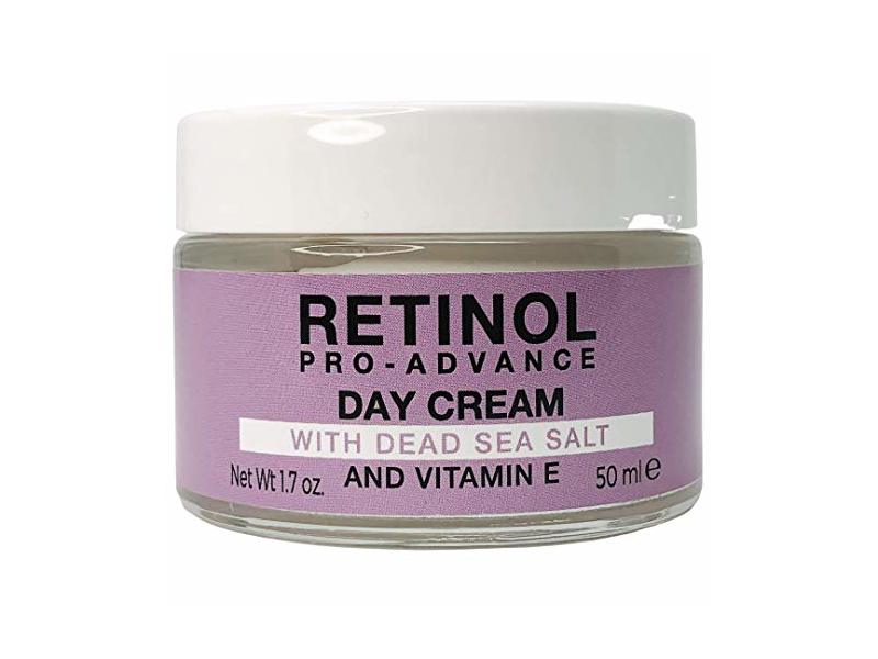 Delfanti Milano Retinol Pro Advance Day Cream, Dead Sea Salts & Vitamin E, 1.7 fl oz/50 mL