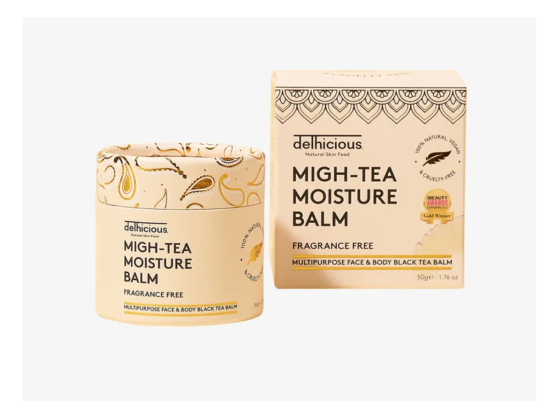 Delhicious Might-Tea Moisure Balm, 1.76 fl oz/50 g