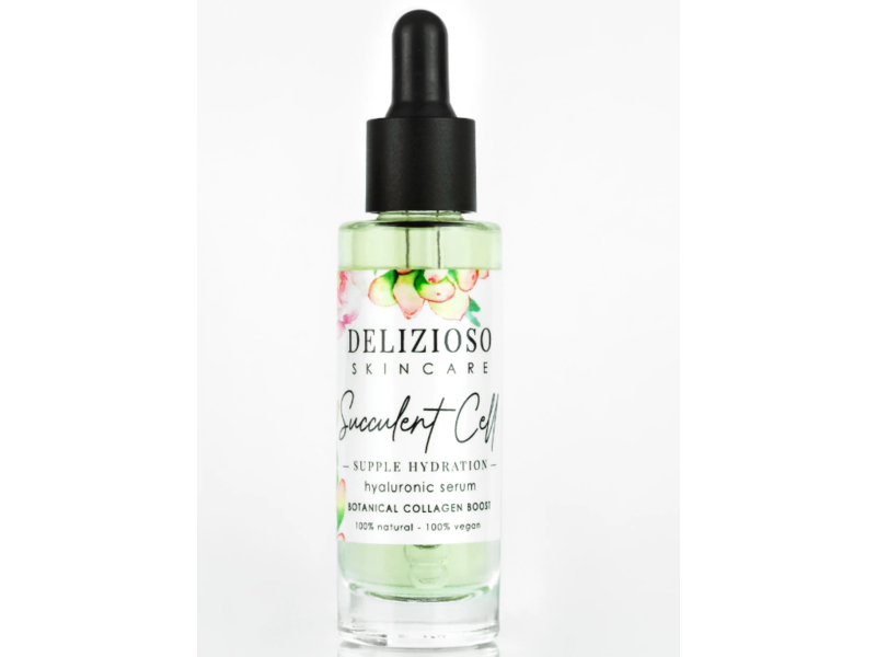 Delizioso Skincare Succulent Cell HA Facial Serum, 3mL