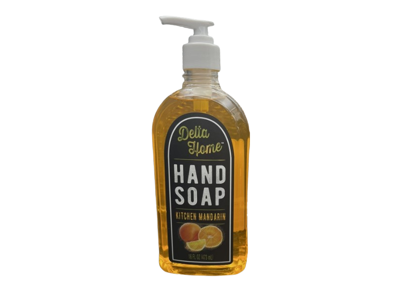 Delta Home Hand Soap, Mandarin, 16 fl oz/473 mL
