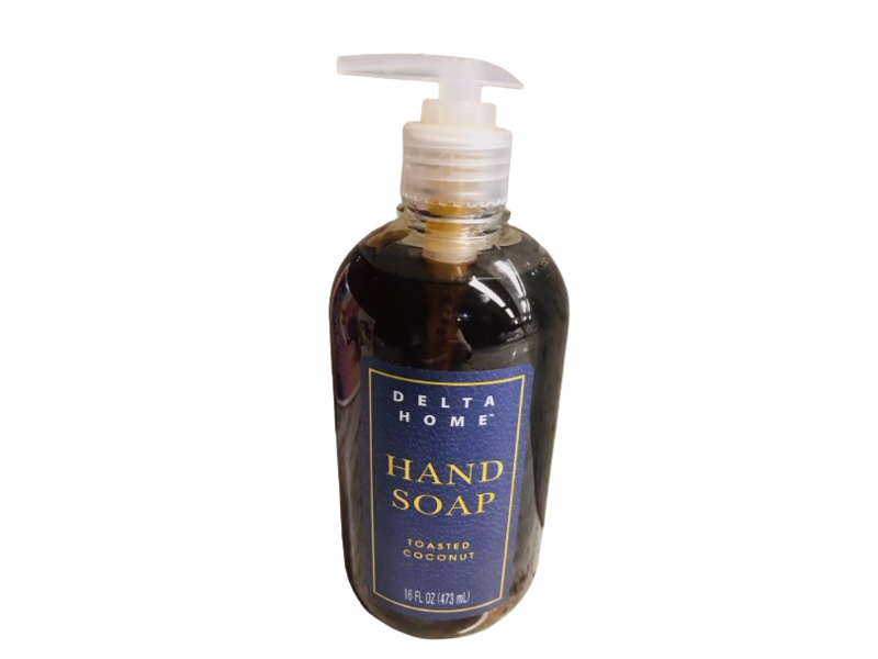 Delta Home Hand Soap, Toasted Coconut, 16 fl oz/473 mL