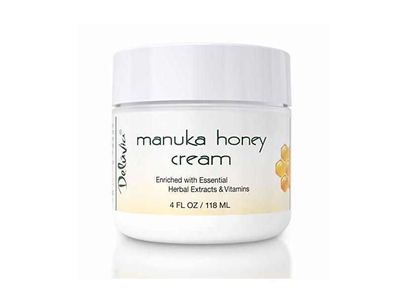 Deluvia Manuka Honey Cream, 4 fl oz/118 mL