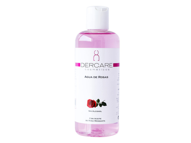 Dercare Cosmeticos Agua de Rosas, 250 mL