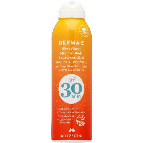 Ultra Sheer Mineral Body Sunscreen Mist SPF 30