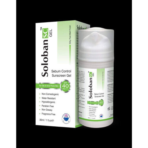 Soloban Sebum Control Gel SPF 40 PA+++