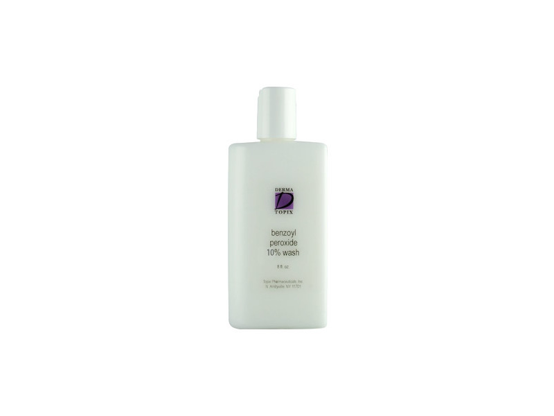 Derma Topix Benzoyl Peroxide Wash, 7.75 oz