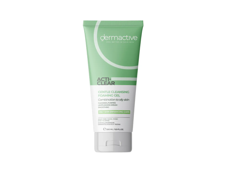 Dermactive Acti-Clear Gentle Cleansing Foaming Gel, 6.9 fl oz/200 mL