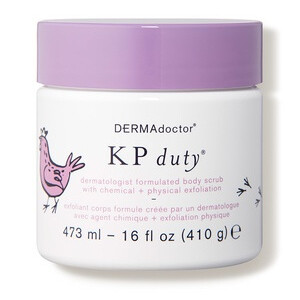 KP Duty Dermatologist Formulated Body Scrub With Chemical + Physical Exfoliation