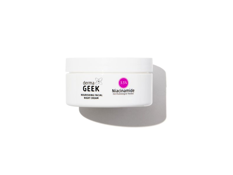 Dermageek Nourishing Facial Night Cream, 3.5% Niacinamide, 1.7 oz/48 g
