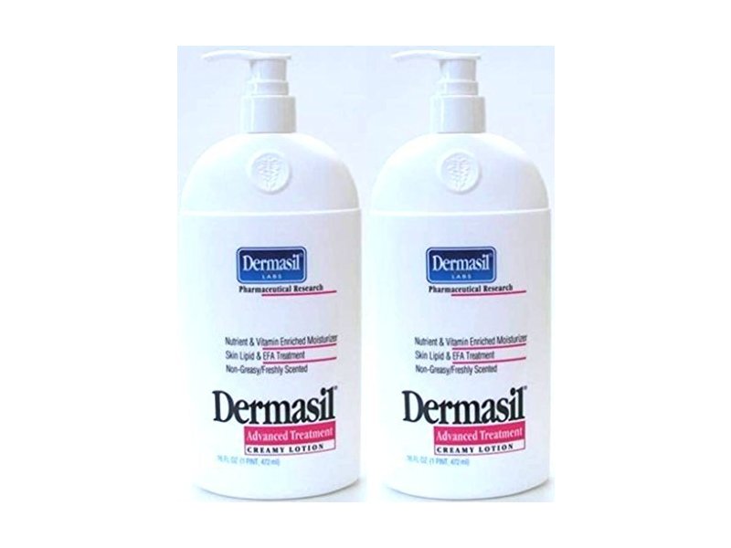 Dermasil Labs Pharmaceutical Research Advanced Treatment Creamy Lotion, Freshly Scented, 14.5 fl oz