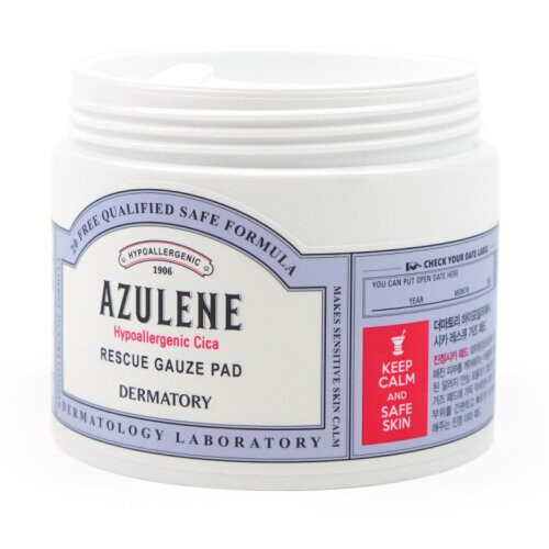 Azulene Hypoallergenic Cica Rescue Gauze Pad
