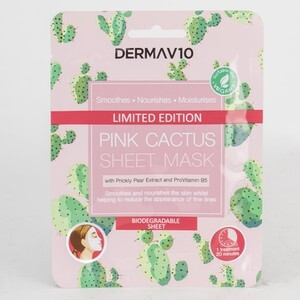 Pink Cactus Sheet Mask