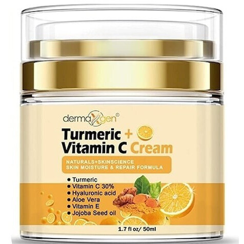30% Vitamin C With Turmeric Glow Boosting Moisturizing, Skin Repairing & Hydrating Cream For Face, Neck, Decollete