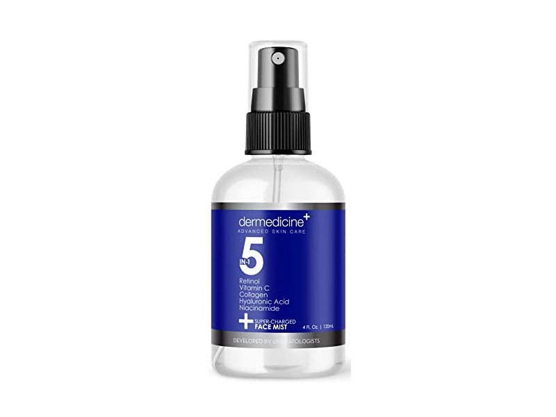 Dermedicine 5 in 1 Super Charged Face Mist, 4 fl oz/120 ml