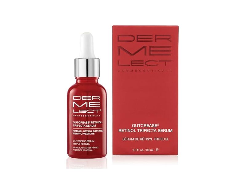 Dermelect Cosmeceuticals Outcrease Retinol Trifecta Serum, 1.0 fl oz/30 mL