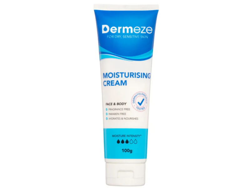 Dermeze Face & Body Moisturizing Cream, 100 g