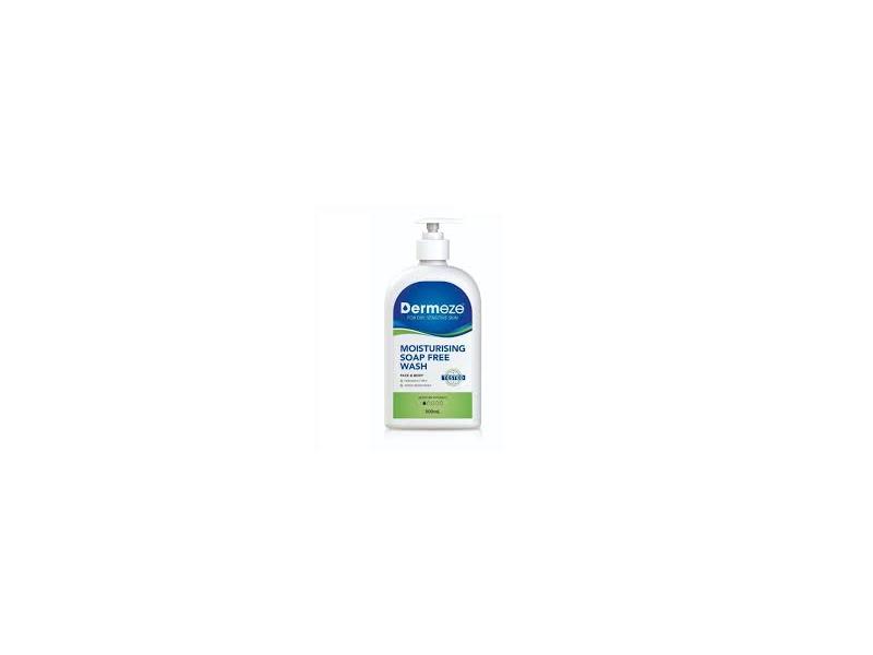 Dermeze Moisturizing Soap Free Wash Face & Body, 1 L