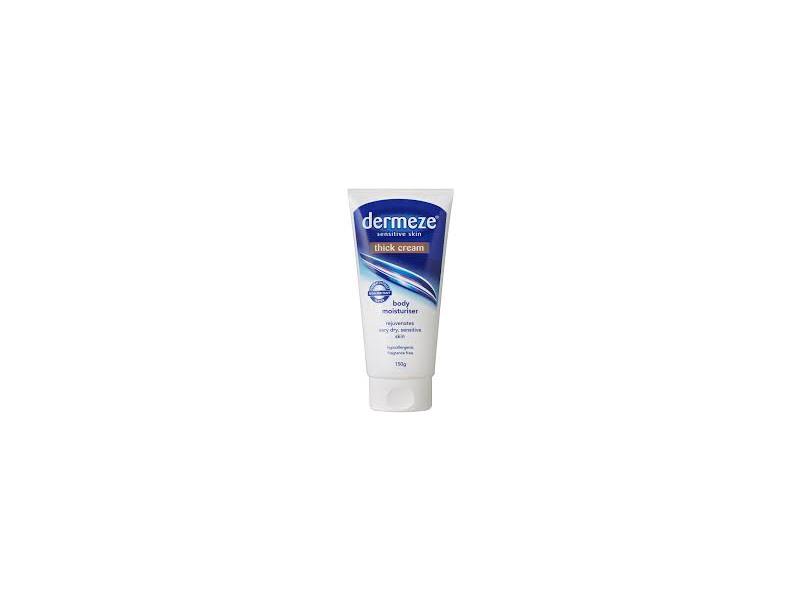 Dermeze Sensitive Skin Thick Cream Body Moisturizer, 150g