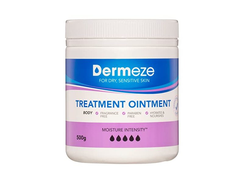 Dermeze Treatment Ointment, Dry & Sensitive Skin, 500 g