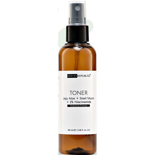 Jeju Aloe + Snail Mucin + 2% Niacinamide Hydrating Toner
