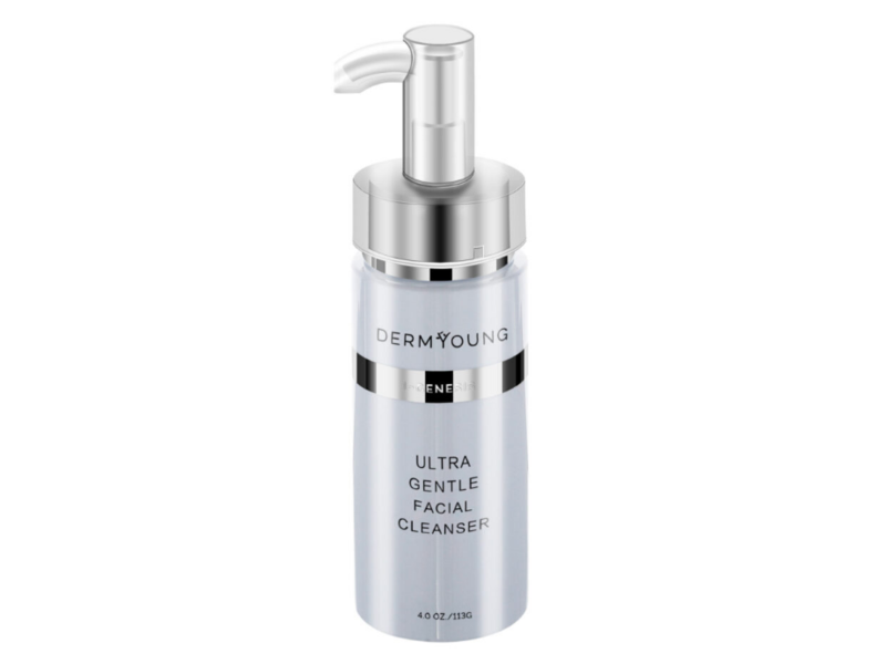 DermYoung Ultra Gentle Facial Cleanser, 4 oz/113 g
