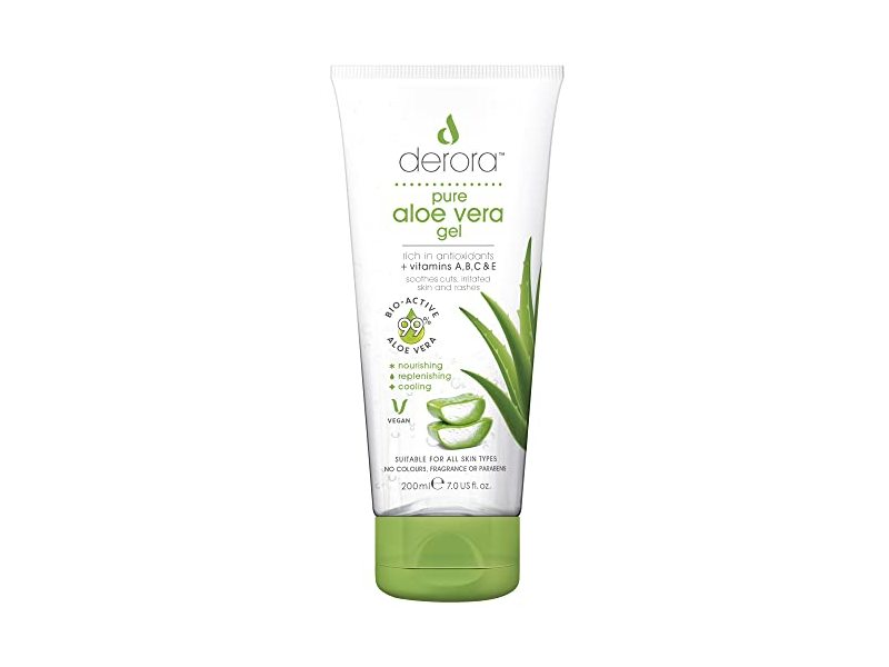 Derora Pure Aloe Vera Gel, 7.0 fl oz/200 mL