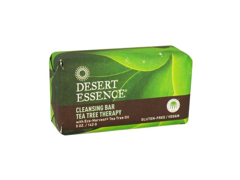 Desert Essence Cleansing Bar Tea Tree Therapy 5 Ounces