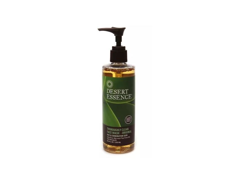 Desert Essence Thoroughly Clean Face Wash, Organic Tea Tree Oil and Awapuhi, 8.5 fl oz