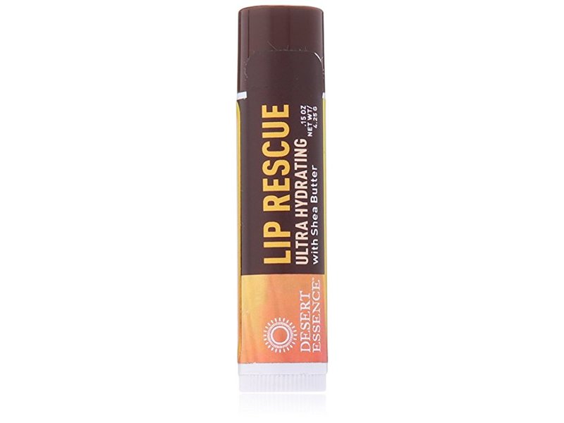 Desert Essence Lip Rescue Shea Butter, .15 Oz