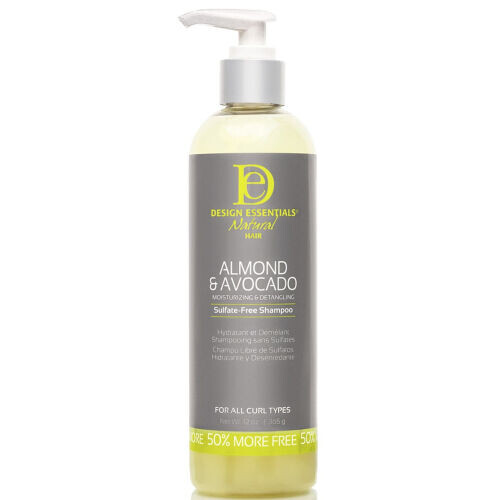Almond & Avocado Moisturizing & Detangling Sulfate-free Shampoo