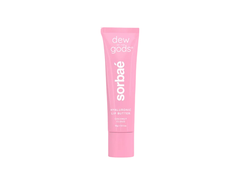 Dew Of The Gods Sorbae Hyaluronic Lip Butter, Coconut Cloud, 0.5 oz/15 g