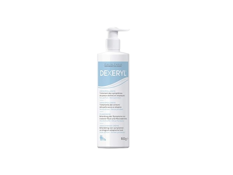 Dexeryl Creme Emolliente, Pflegecreme, Verzachtende Creme, 500 g