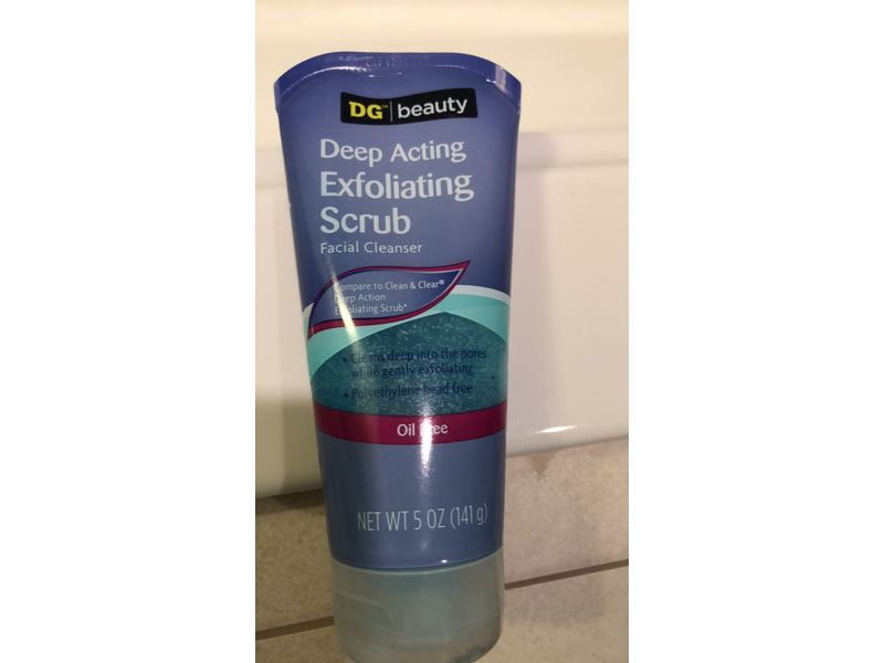 DG Beauty Deep Acting Exfoliating Scrub, Oil Free, 5 oz