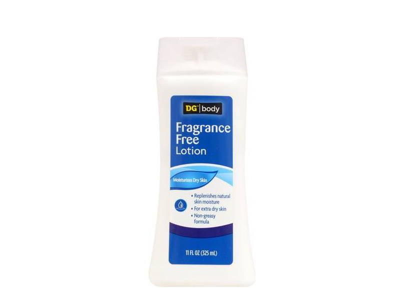 DG Body Fragrance Free Lotion, 11 fl oz (325 mL)