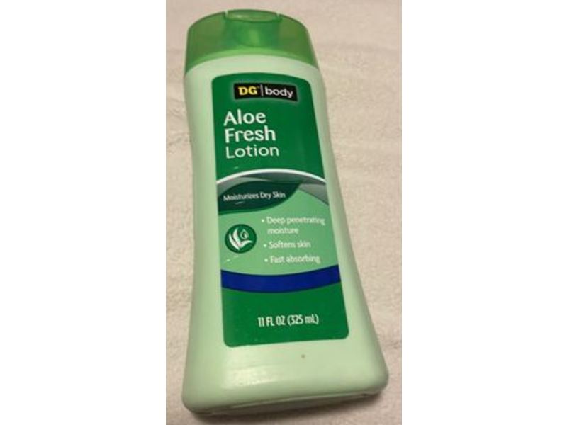 Dg Body Moisturizer Dry Skin Lotion, Aloe Fresh, 11 fl oz/325 mL
