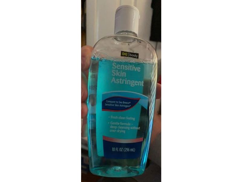 DG body Sensitive Skin Astringent, 10 fl oz/296 mL