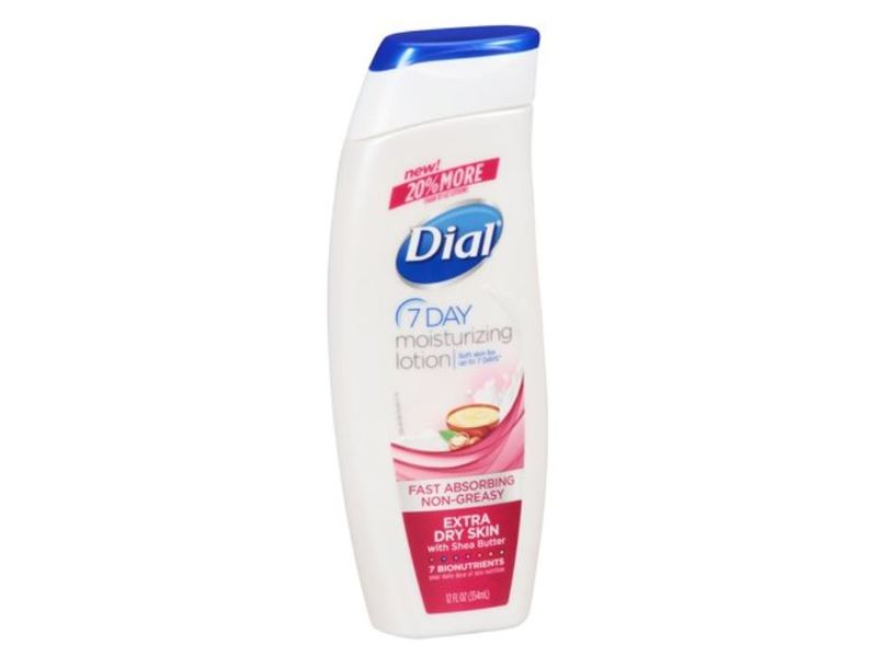 Dial 7 Day Moisturizing Lotion, Extra Dry Skin, 12 fl oz