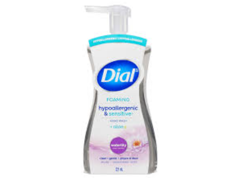 Dial Aloe Foaming Hand Wash, Waterlily, 221 mL