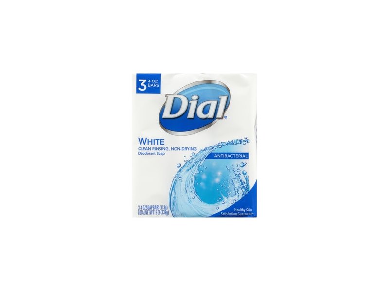 Dial Antibacterial Deodorant White Soap