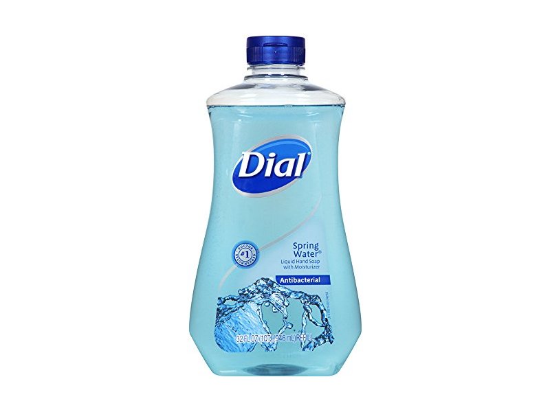 Dial Antibacterial Liquid Hand Soap, Spring Water, 32 fl oz