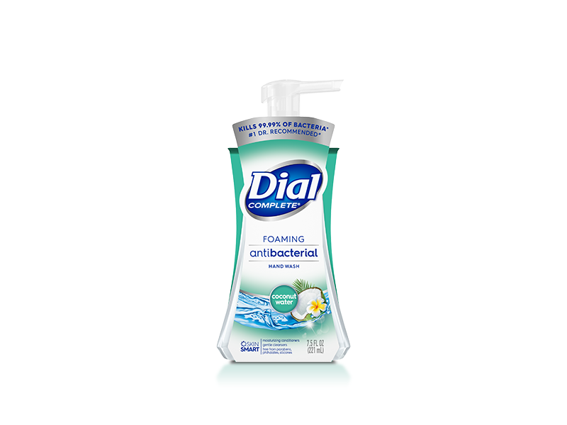 Dial Complete Antibacterial Foaming Hand Wash Coconut Water